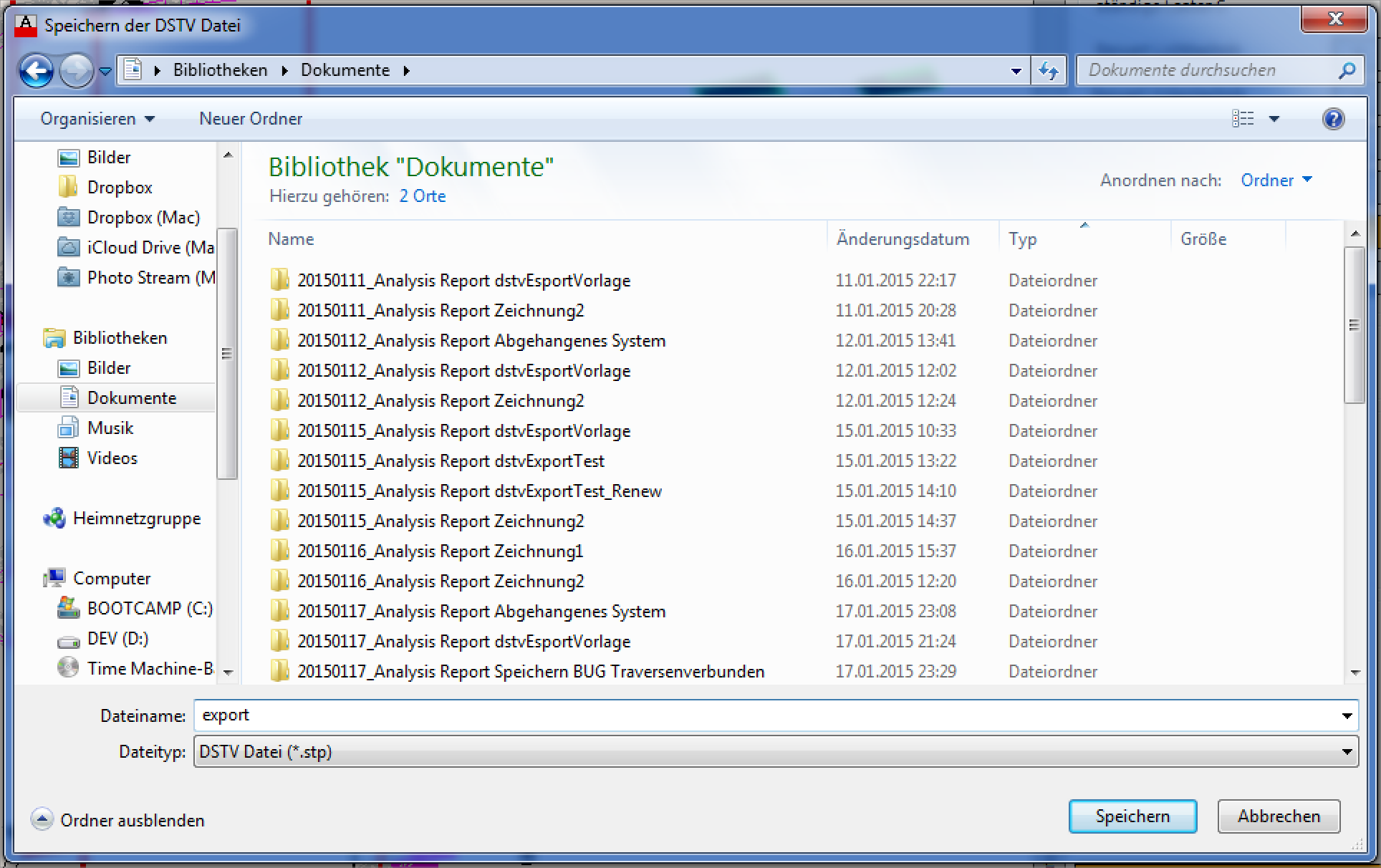 Einen Pfad auswählen