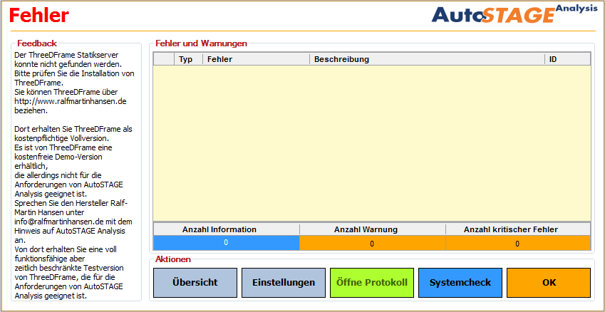 Es konnte kein ThreeDFrame gefunden werden