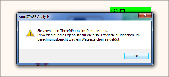 Es wurde keine gültige Lizenz für ThreeDFrame gefunden