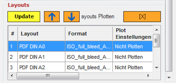 Layouts an den &nbsp;Berechnungsbericht anhängen