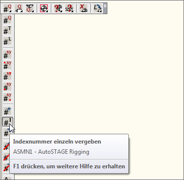 ASMN1 - Indexnummer einzeln vergeben