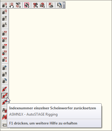ASMN1X - Indexnummer einzelner Motoren/HP zurücksetzen