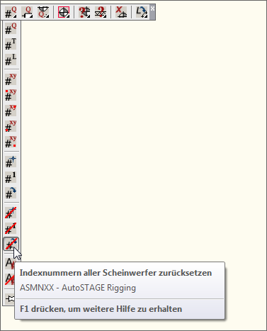 ASMNXX - Indexnummer aller Motoren/HP zurücksetzen