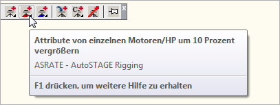 ASRATE - Attribute von einzelnen Motoren, Hängepunkten und Deadhangs um 10 Prozent vergrößern