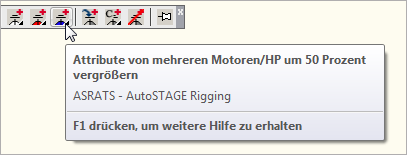 ASRATS - Attribute von mehreren Motoren, Hängepunkten und Deadhangs um 50 Prozent vergrößern