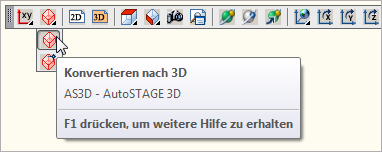 AS3D - Konvertieren in eine 3D-Ansicht