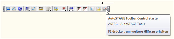 AutoSTAGE Toolbar Control