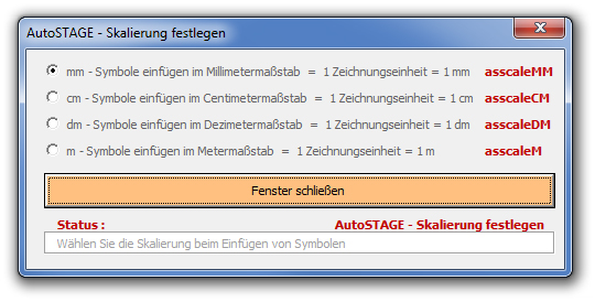 Arbeiten mit verschiedenen Maßstäben