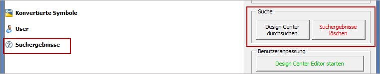 Design Center durchsuchen
