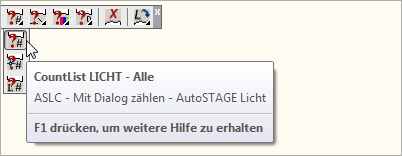 ASLC - Materialliste Licht erzeugen aus allen Objekten der Zeichnung