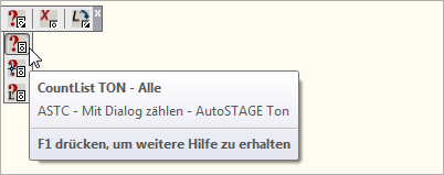 ASTC - Detailierte Auswertung aller Ton-Symbole in der Zeichnung