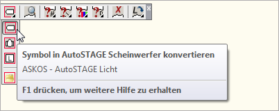 ASKOS - Symbole in AutoSTAGE Scheinwerfer konvertieren
