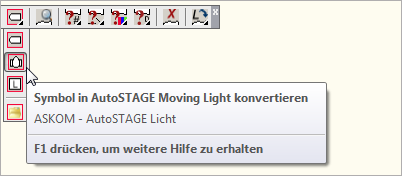 ASKOM - Symbole in AutoSTAGE Moving Light konvertieren