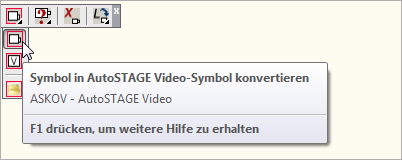 ASKOV - Symbole in AutoSTAGE Video-Symbole konvertieren