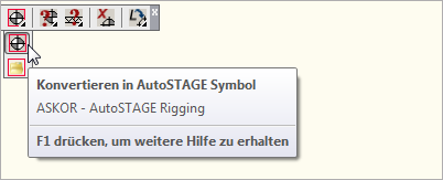 ASKOR - Symbole in AutoSTAGE Rigging-Symbole konvertieren
