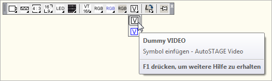Video-Dummy aus dem Video-Werkzeugkasten