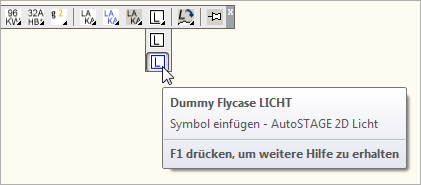 Flycase-Dummys einfügen