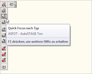 ASFOT - Quick Focus nach Typ zuordnen
