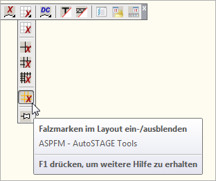 ASPFM - Falzmarken im Layout ein- und ausblenden