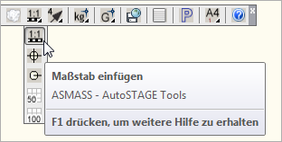 Maßstab einfügen