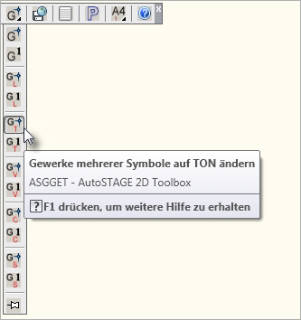 ASGGE - Gewerke mehrerer AutoSTAGE-Symbole ändern