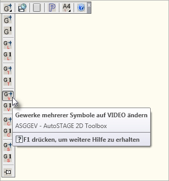 ASGGE - Gewerke mehrerer AutoSTAGE-Symbole ändern