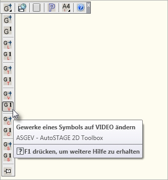ASGGE - Gewerke mehrerer AutoSTAGE-Symbole ändern