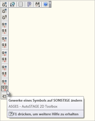 ASGGE - Gewerke mehrerer AutoSTAGE-Symbole ändern
