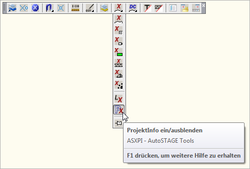 ASXPI - Projektinfo ein- und ausblenden