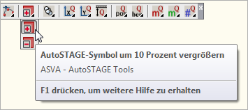 Symbole vergrößern oder verkleinern