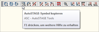 Mehrere Symbole auf einen Punkt drehen