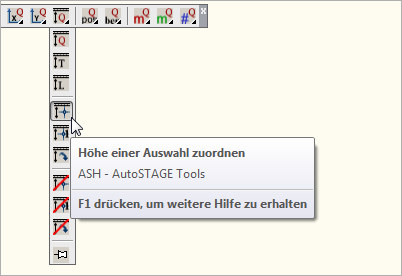 ASH - Höhe einer Auswahl zuordnen