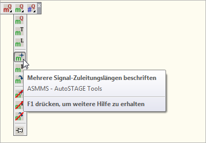 ASMMS - Mehrere Signalzuleitungslängen bestimmen