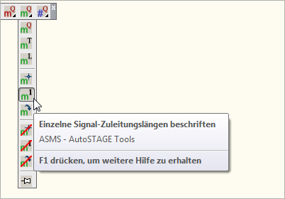ASMS - Einzelne Signalzuleitungslängen bestimmen