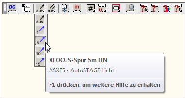 ASXF5 - XFOCUS-Spur 5m EIN