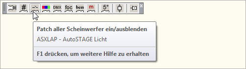 ASXLAP - Patch aller Scheinwerfer ein- oder ausblenden