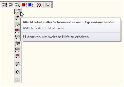 Attribute ein- und ausblenden nach Typ