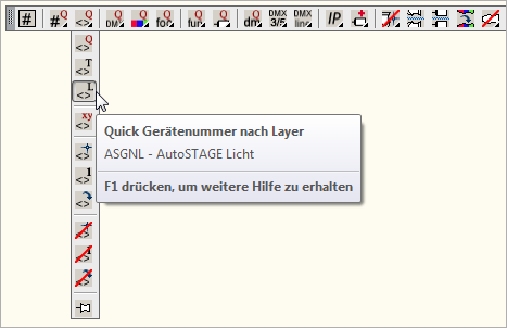 ASGNL - Quick Gerätenummer nach Layer zuordnen