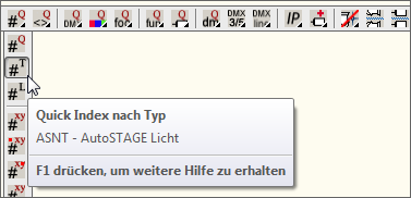 ASNT - Quick Index nach Typ zuordnen