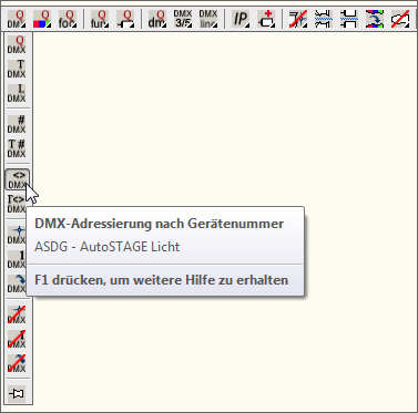 ASDG - DMX-Adressierung nach Gerätenummer