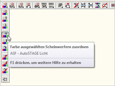 ASF - Farbe einer Auswahl zuordnen