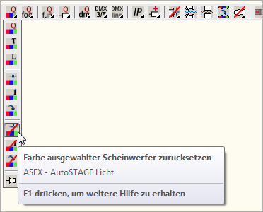 ASFX - Farbe ausgewählter Scheinwerfer zurücksetzen