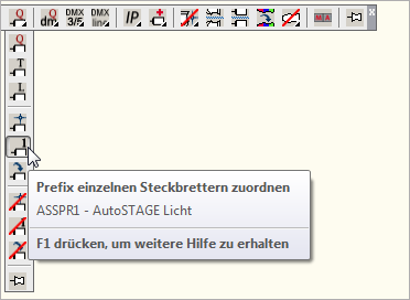 ASSPR1 - Prefix einzelnen Steckbrettern zuordnen
