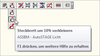 ASSBM - Steckbrett um 10% verkleinern