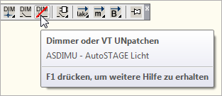 ASDIMU - Dimmer oder Stromverteilung unpatchen