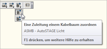 ASMB - Zuleitung einem Kabelbaum zuordnen