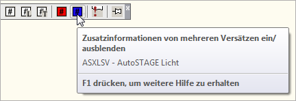 ASXLSV - Zusatzinformationen von mehreren Versätzen ein- und ausblenden