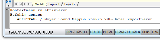 ASMAPP - Import starten