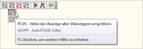 ASVPP - Höher der Anzeige aller Video-Typen vergrößern