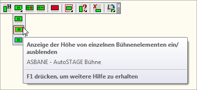 ASBANE - Anzeige der Höhe von einzelnen Bühnenelementen ein- und ausblenden